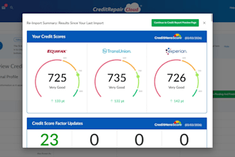 do diy sweep credit dispute credit report transunion sweep