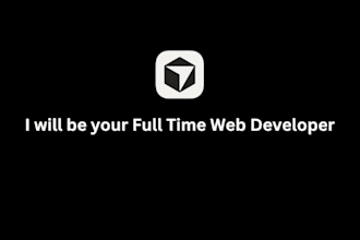be your full time web developer