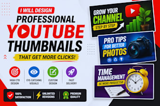 design youtube thumbnails to boost CTR