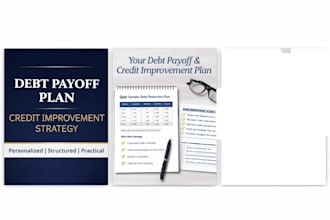 create a debt payoff and credit repair plan