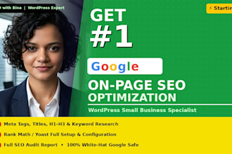 do wordpress on page seo for small business