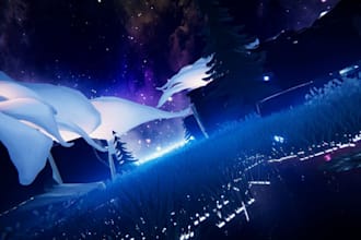create custom vrchat world vrc world 3d metaverse world vr world meta world