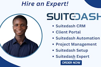 setup suitedash client portal suitedash crm project management