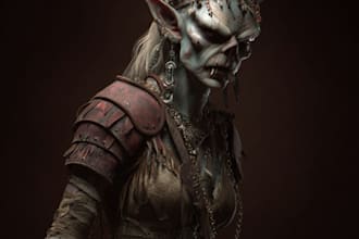 fantasy horror and fantasy horror character