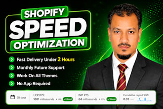 shopify expert, shopify speed optimization, page speed and website speed