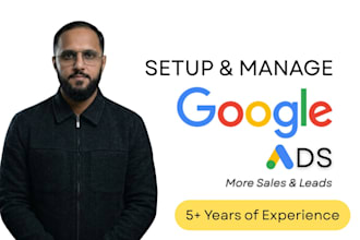 setup and optimize google ads adwords PPC campaigns