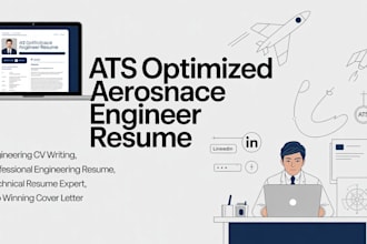 ats optimized aerospace engineer resume writing, engineering CV, cover letter