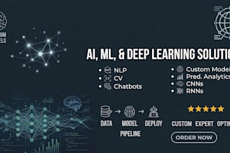 build custom ai, machine learning and deep learning models using python