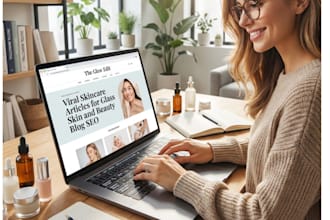 write viral skincare articles for glass skinbeauty blog SEO