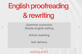 rewrite your english content into clear and simple language