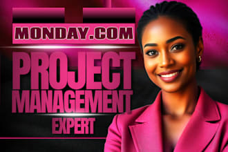 setup monday com, monday crm, monday automation workflows as monday expert