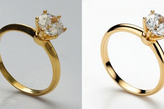 do professional, luxury grade, and clean jewelry retouch free demo 2 image