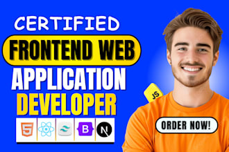 create build rebuild custom website frontend web developer, website development