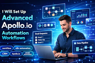 set up advanced apollo io automation workflows