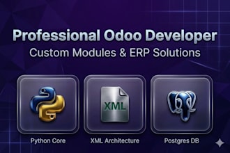 develop custom odoo modules and odoo customization