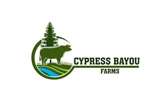 design awesome cypress bayou farms logo