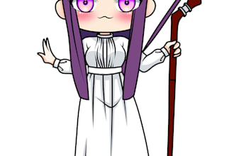 draw chibi illustration for you