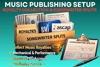 set up your music publishing and start collecting your royalties properly