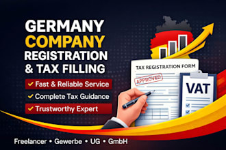 help you fill german tax registration forms and understand vat correctly