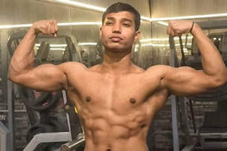 create a personalized workout and diet plan for muscle gain or fat loss
