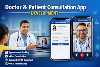 develop a secure doctor and patient consultation app