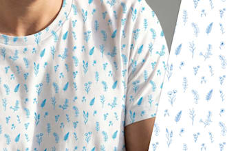 design seamless golf polo shirt patterns and print ready mockups