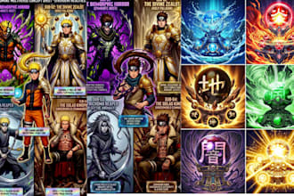 design a custom tcg playmat or anime gaming desk mat design for card games