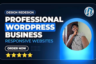 design a professional and SEO friendly wordpress website