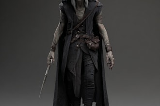 fantasy horror and fantasy horror character