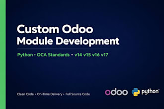 develop a custom odoo module for your business needs