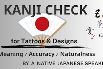 check your japanese kanji tattoo meaning or design text