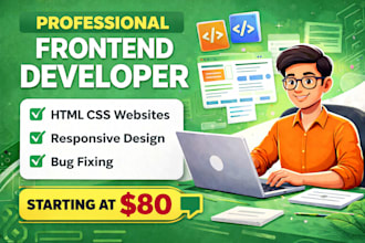 fix HTML CSS bugs and responsive issues