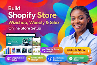 build shopify sitew wizishop weebly silex website design redesign in france