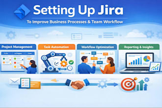 setup jira to improve business processes and team workflow