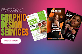 design sports flyer, gym fitness flyer, business poster, food, event flyer
