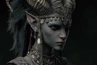 fantasy horror and fantasy horror character