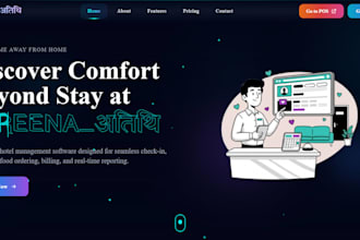 build a responsive react js website using tailwind CSS