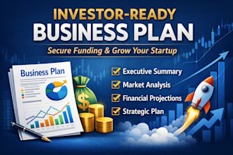 be your business plan writer and prepare business plan for startups