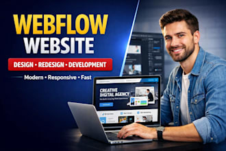 design a modern website for business, startup or brand