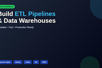build etl pipelines using apache spark, airflow and modern data stack