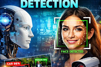 build ai model for object and face detection