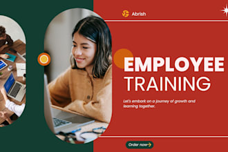 create corporate training content and modern presentation decks