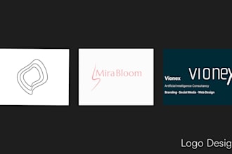 design a minimalist logo for your brand or startup