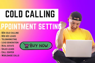 b2b b2c telemarketer cold caller and appointment setter b2b b2c cold calling