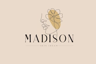 skin care logo design