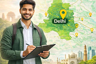 be your trusted delhi local assistant for any onground task