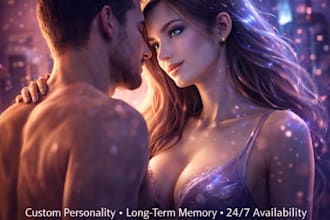 create ai girlfriend boyfriend with full memory and custom personality