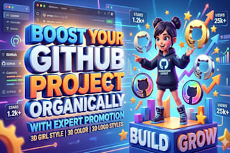 boost your github project organically with expert promotion