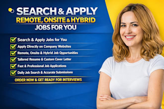 search and apply remote, on site and hybrid jobs for you
