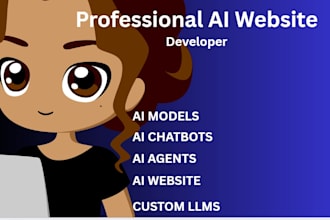 build ai website web application